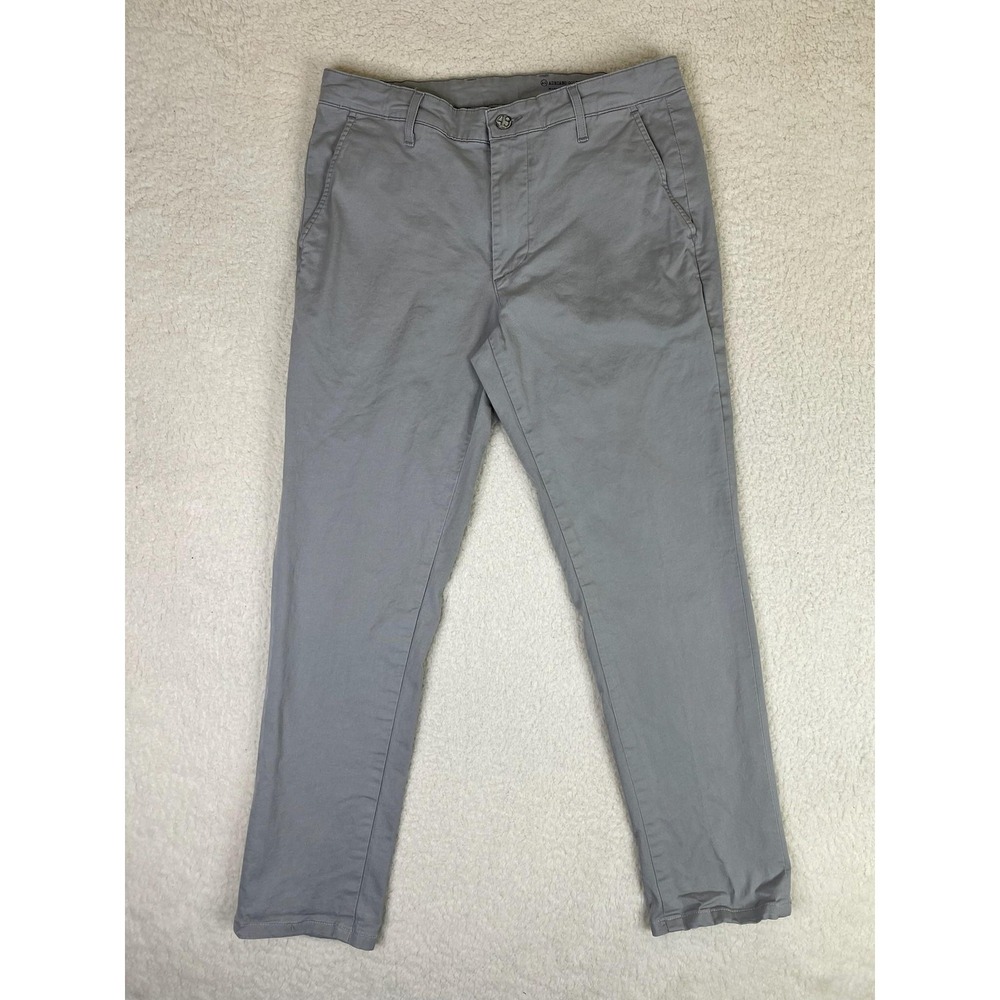 AG Adriano Goldschmied‎ Mens 31 Gray Standard Issue Khaki Supply Chino Pants